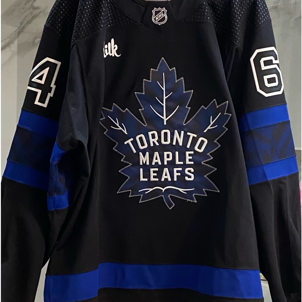 SOLD Toronto Maple Leafs Drew House Flipside Game Worn Hockey Jersey